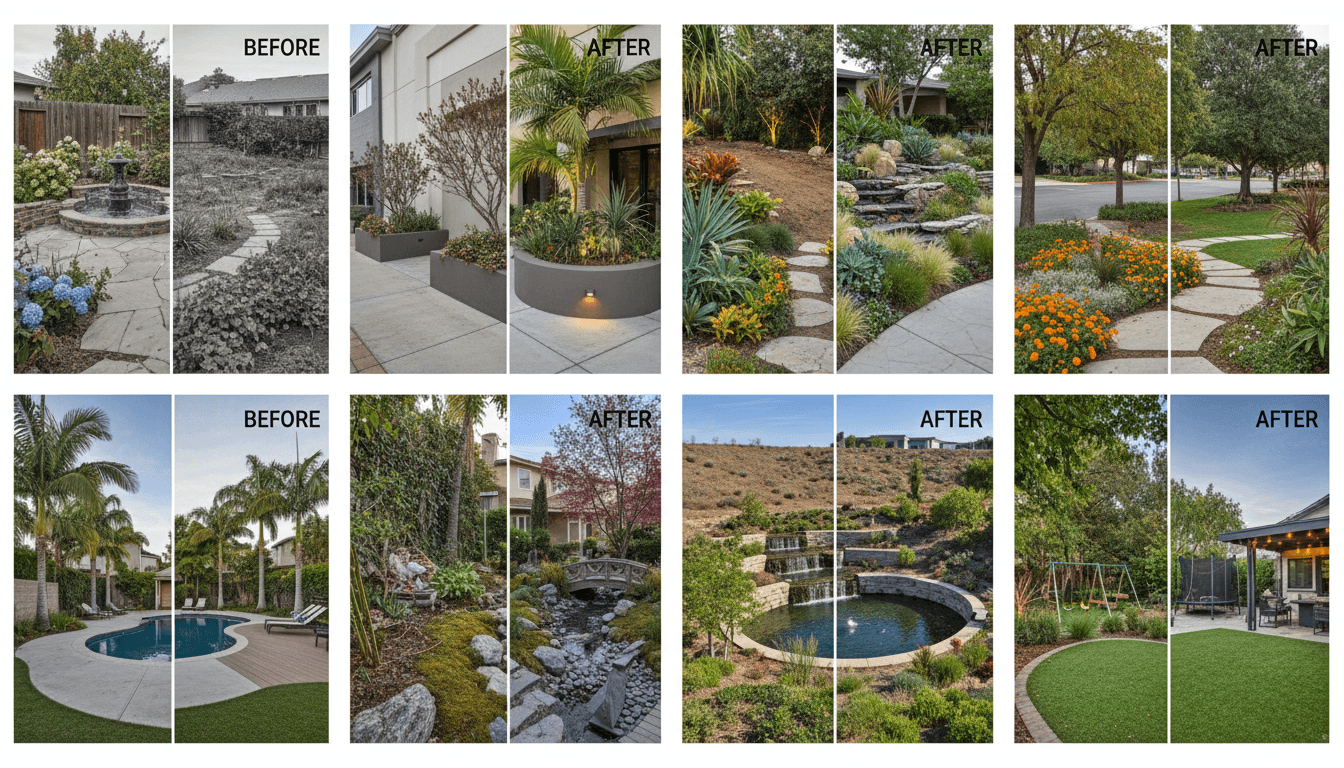 Gallery of landscape transformation projects